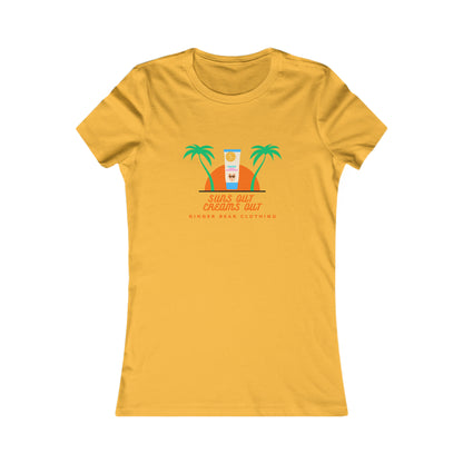 Suns Out Creams Out Women's T-shirt