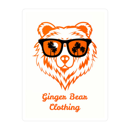 Ginger Bear Sticker